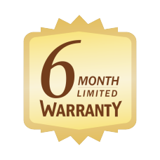 6 Month Limited Warranty